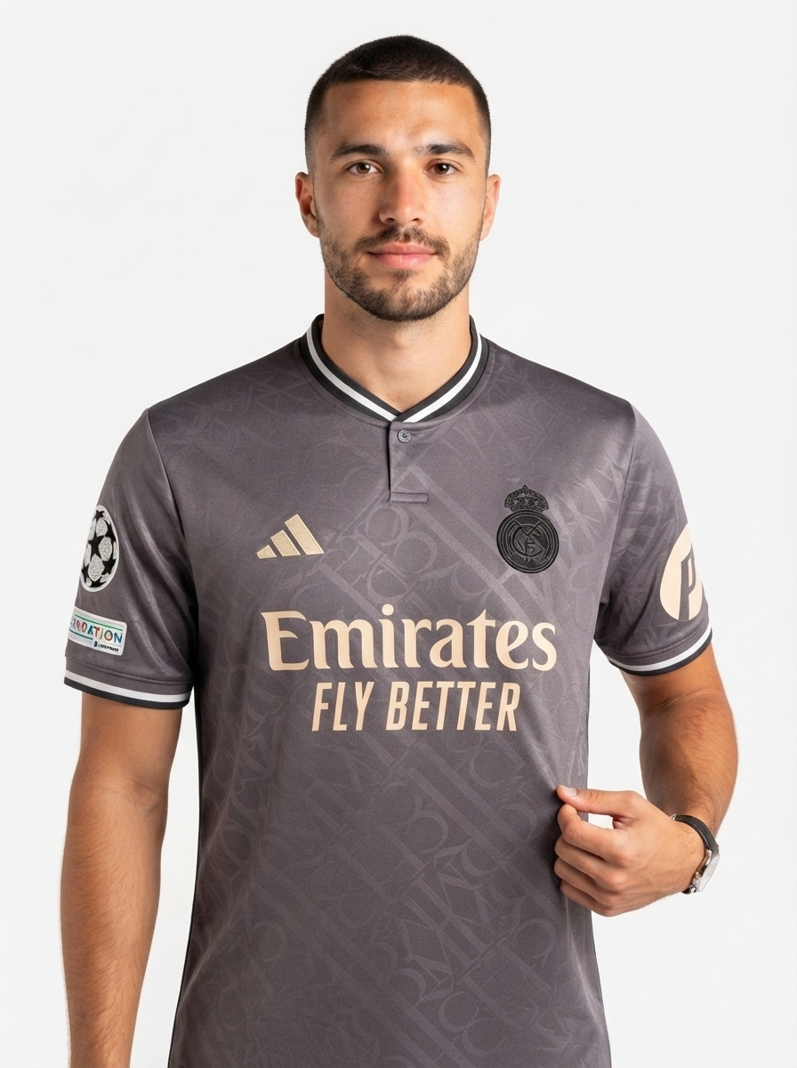 Kylian Mbappe Real Madrid 24/25 III Third Jersey - Fan Version