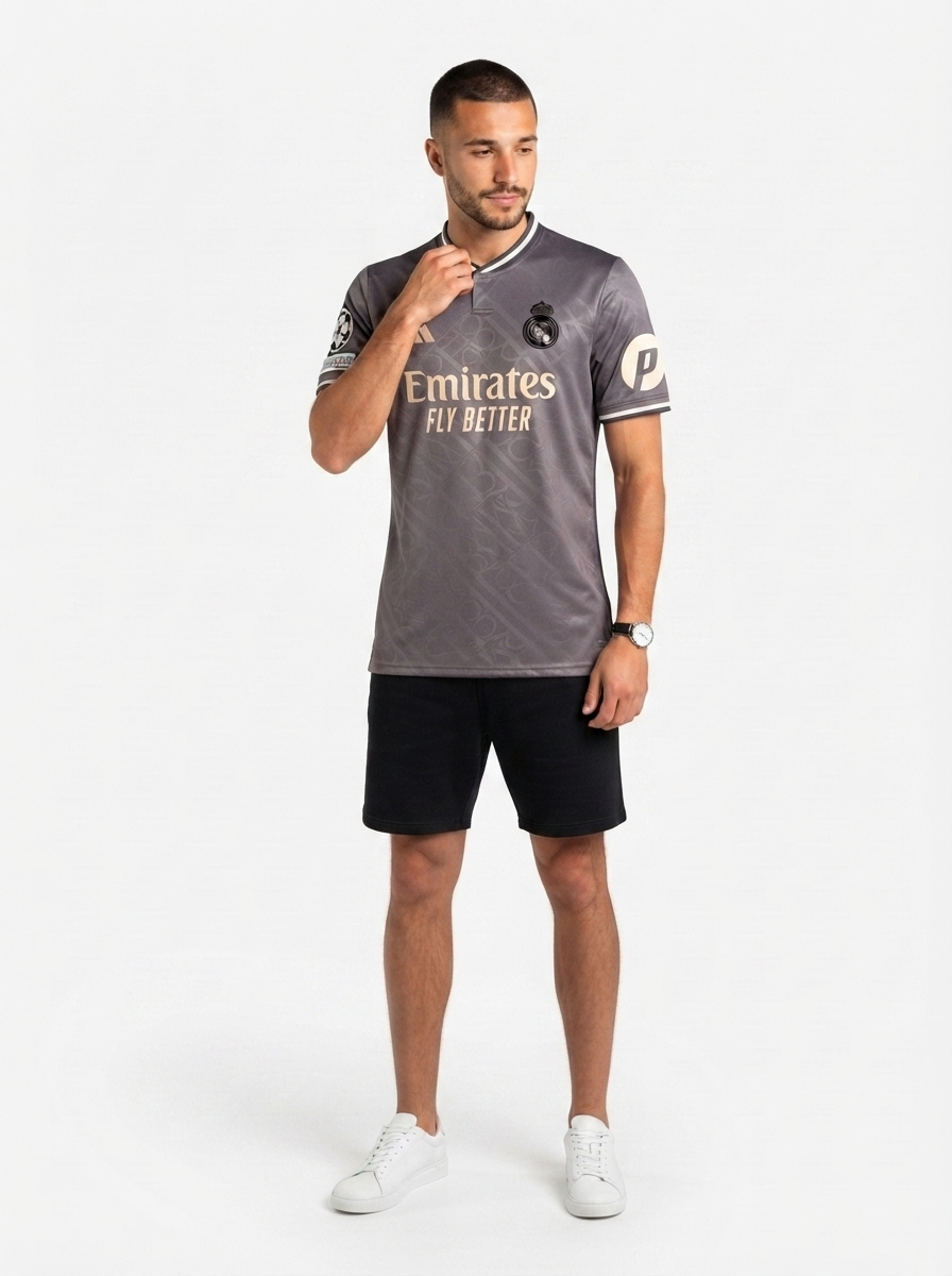 Kylian Mbappe Real Madrid 24/25 III Third Jersey - Fan Version