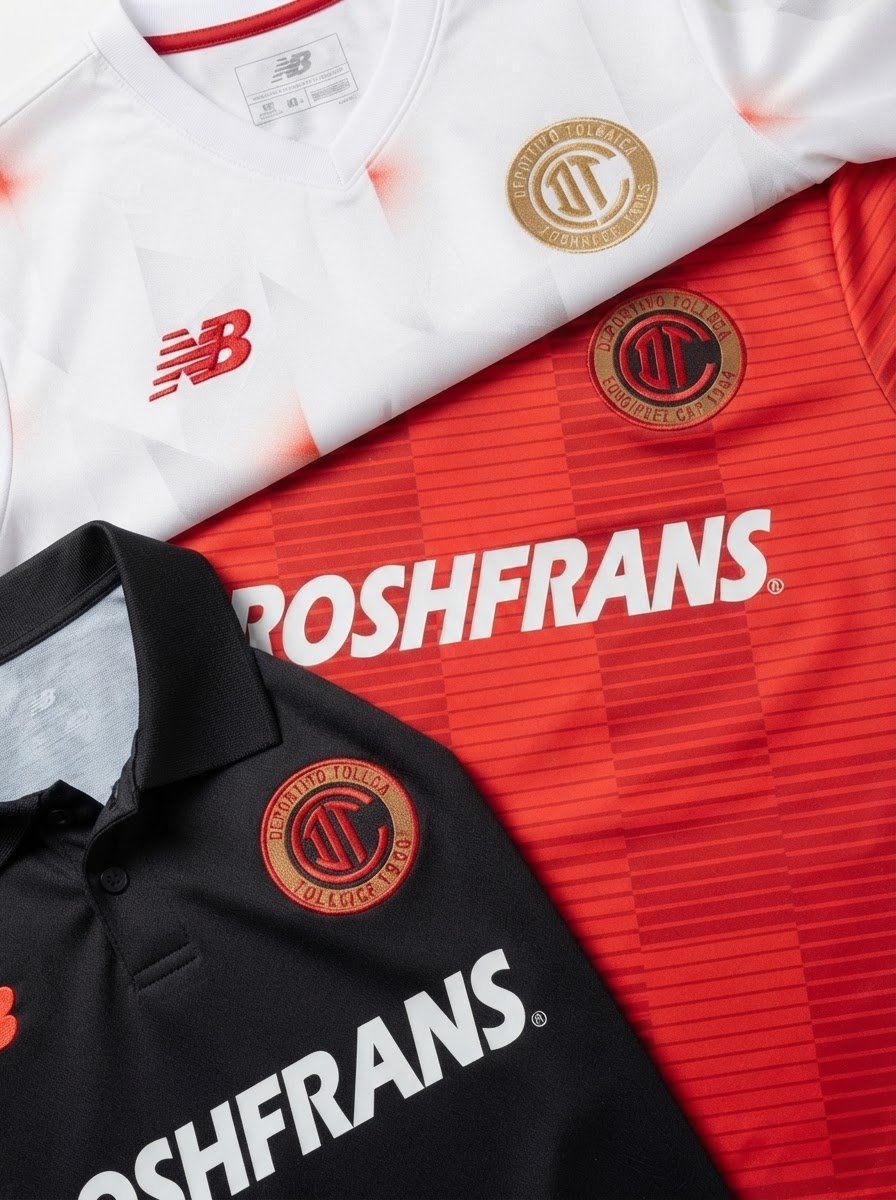 Deportivo Toluca 2025/26 - Kit 3 Fan Version