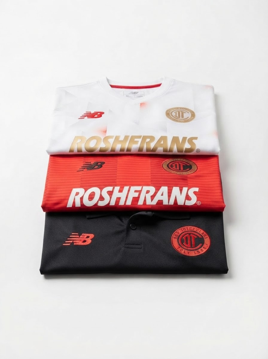 Deportivo Toluca 2025/26 - Kit 3 Fan Version