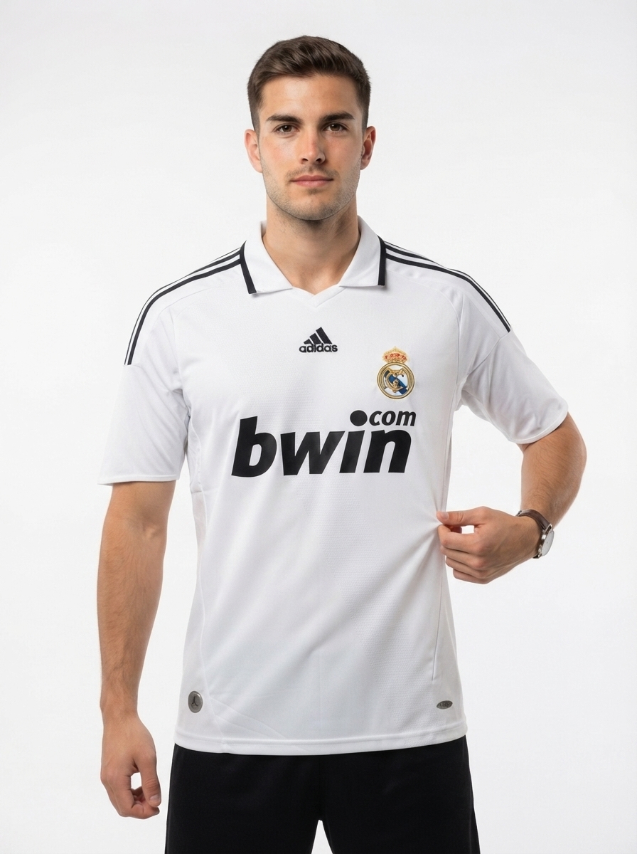 Real Madrid 08/09 I Home Jersey - Retro Version