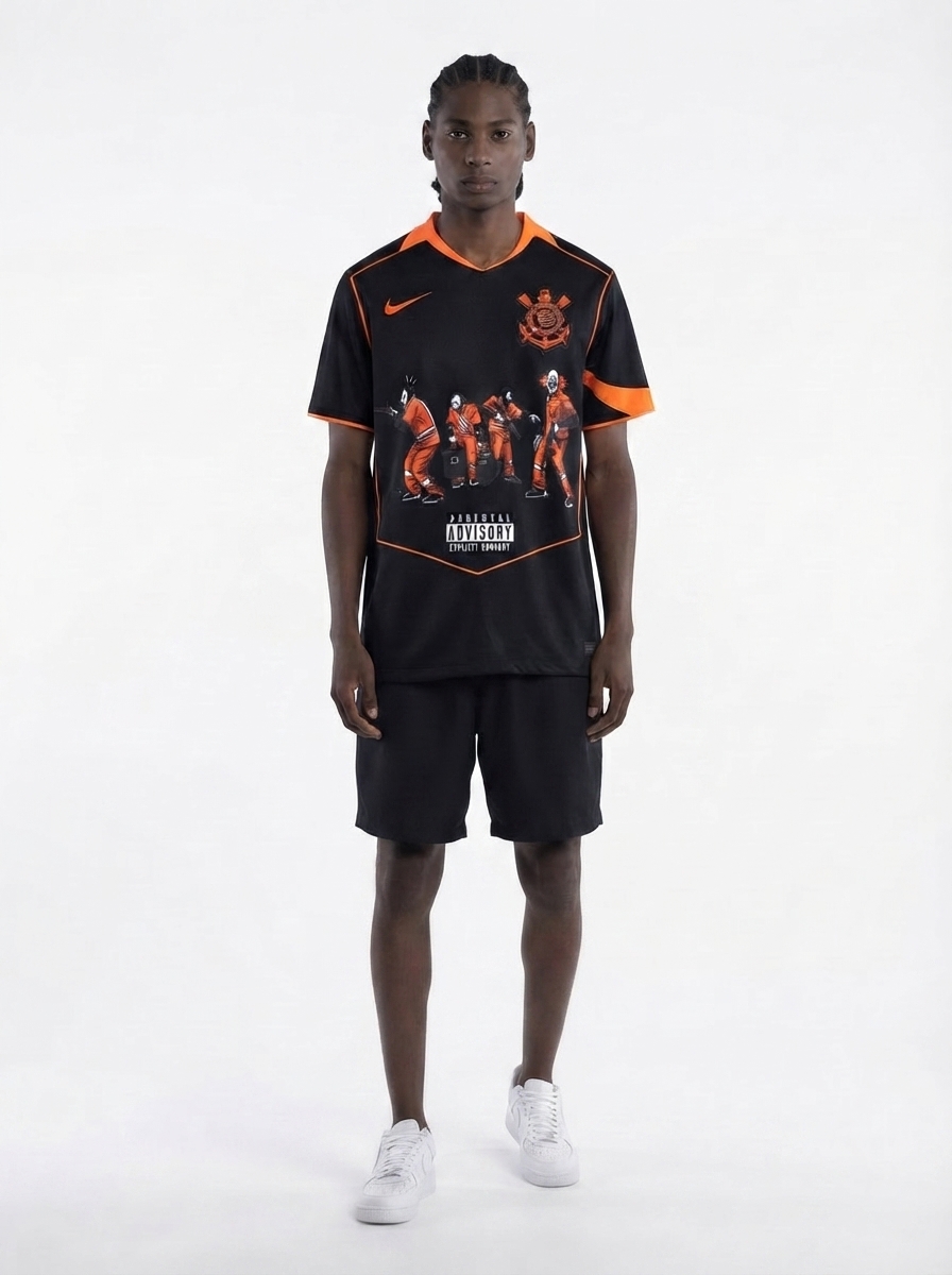 Jersey CORINTHIANS TOTAL 90 X RACIONAIS MC Fan Version