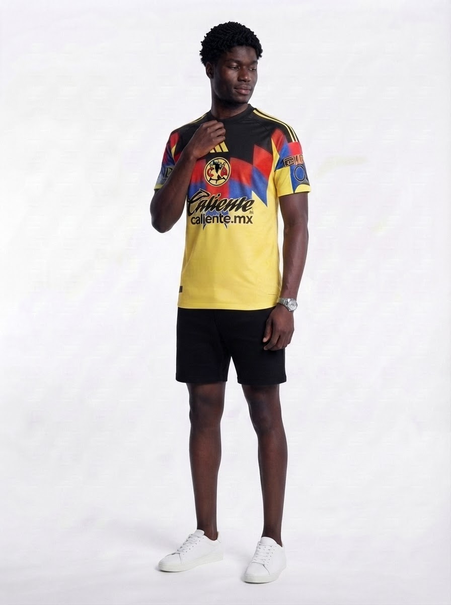Club América 25/26 Home Authentic Player [Slim Fit] Player [Slim Fit] Player [Slim Fit] Jersey - Slim Fit