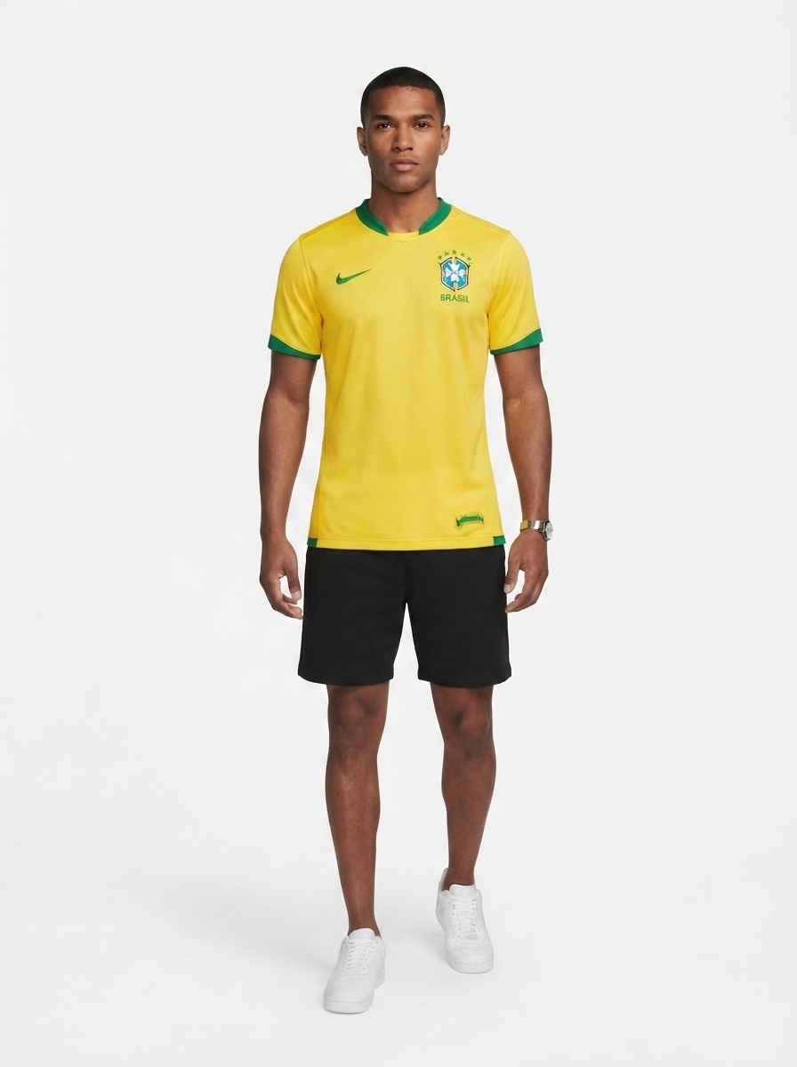Jersey Retro Brasil 2006 Fan