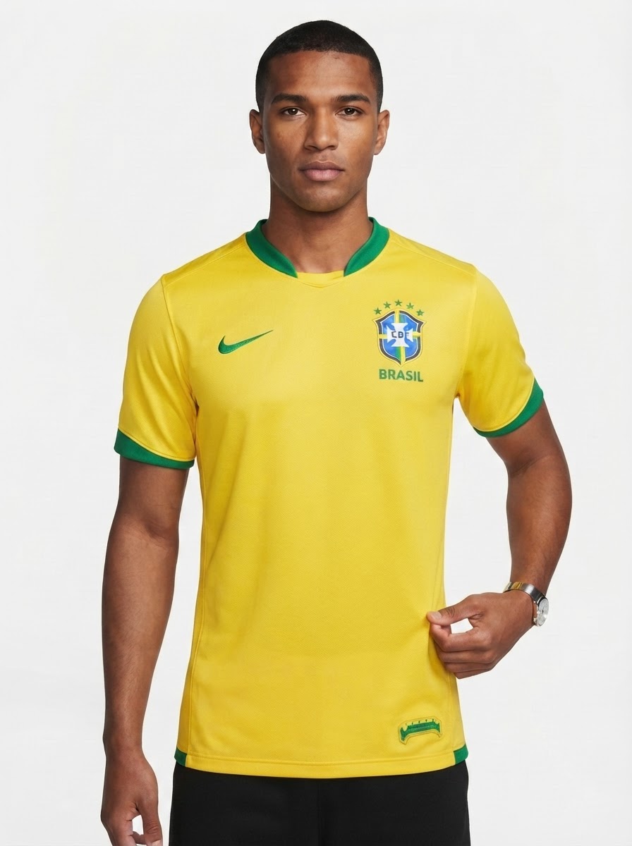 Jersey Retro Brasil 2006 Fan
