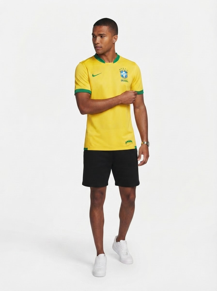 Jersey Retro Brasil 2006 Fan