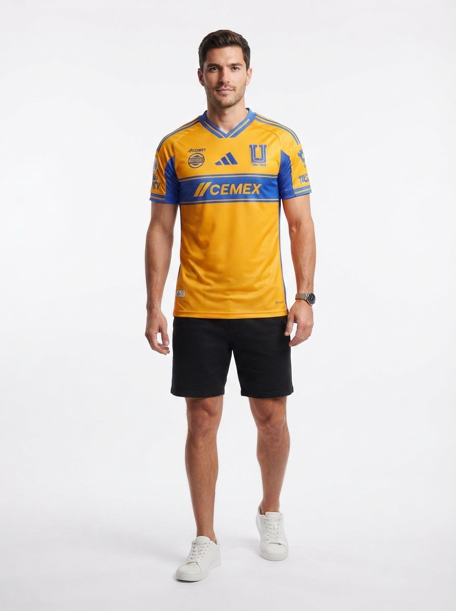 Tigres Home Authentic Player [Slim Fit] Player [Slim Fit] Player [Slim Fit] Player 2025/26 - Slim Fit