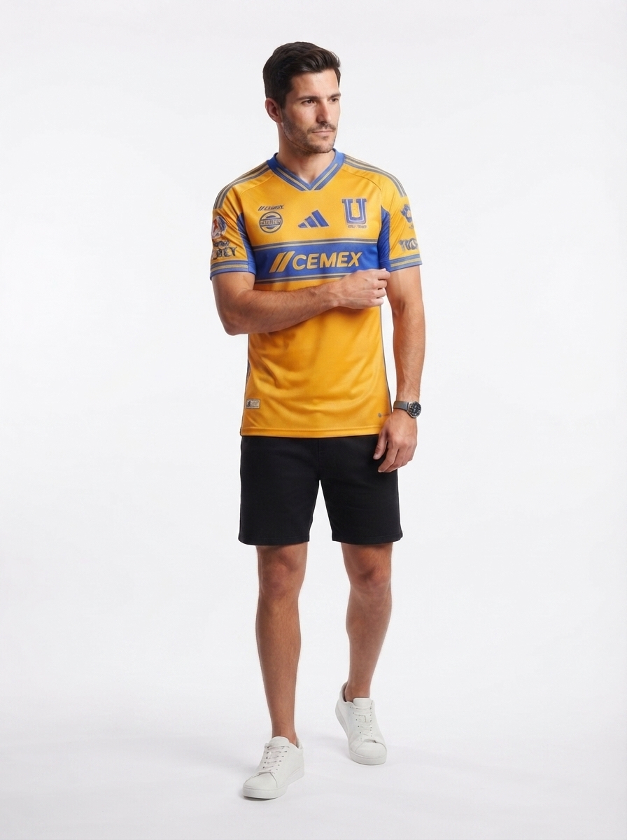 Tigres Home Authentic Player [Slim Fit] Player [Slim Fit] Player [Slim Fit] Player 2025/26 - Slim Fit
