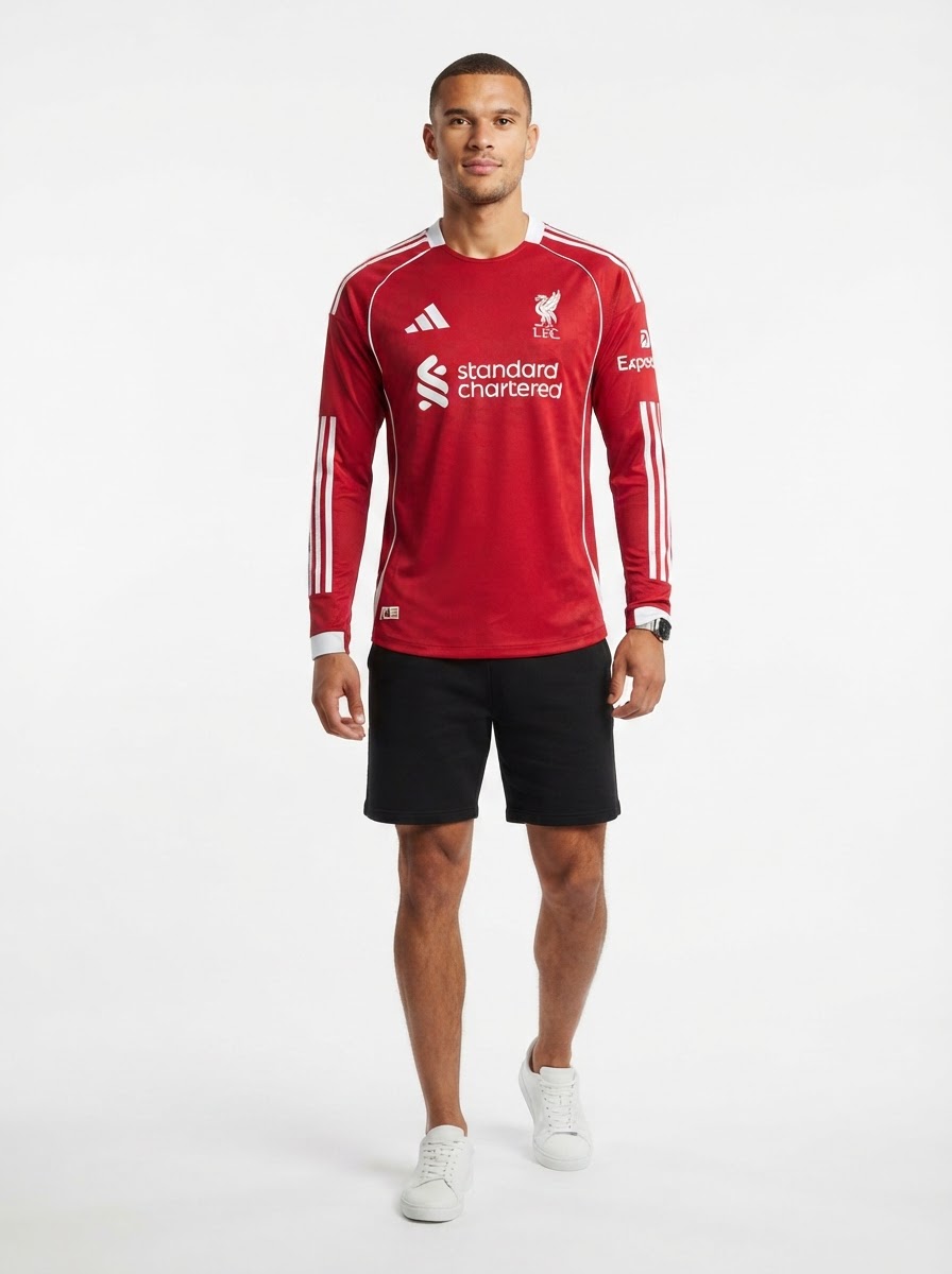 Liverpool FC 2025 Long Sleeve Player Authentic Player [Slim Fit] Player [Slim Fit] Player [Slim Fit] - Slim Fit