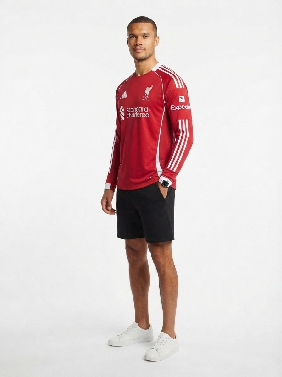 Liverpool FC 2025 Long Sleeve Player Authentic Player [Slim Fit] Player [Slim Fit] Player [Slim Fit] - Slim Fit
