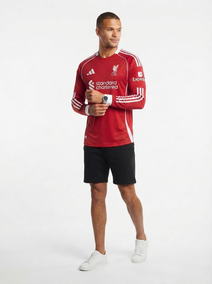 Liverpool FC 2025 Long Sleeve Player Authentic Player [Slim Fit] Player [Slim Fit] Player [Slim Fit] - Slim Fit