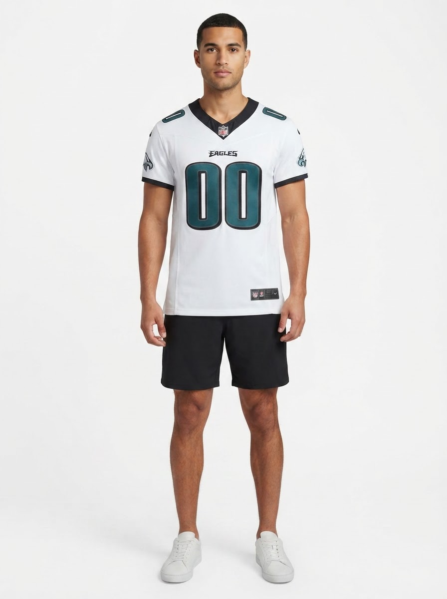 Philadelphia Eagles - Custom Jersey - White