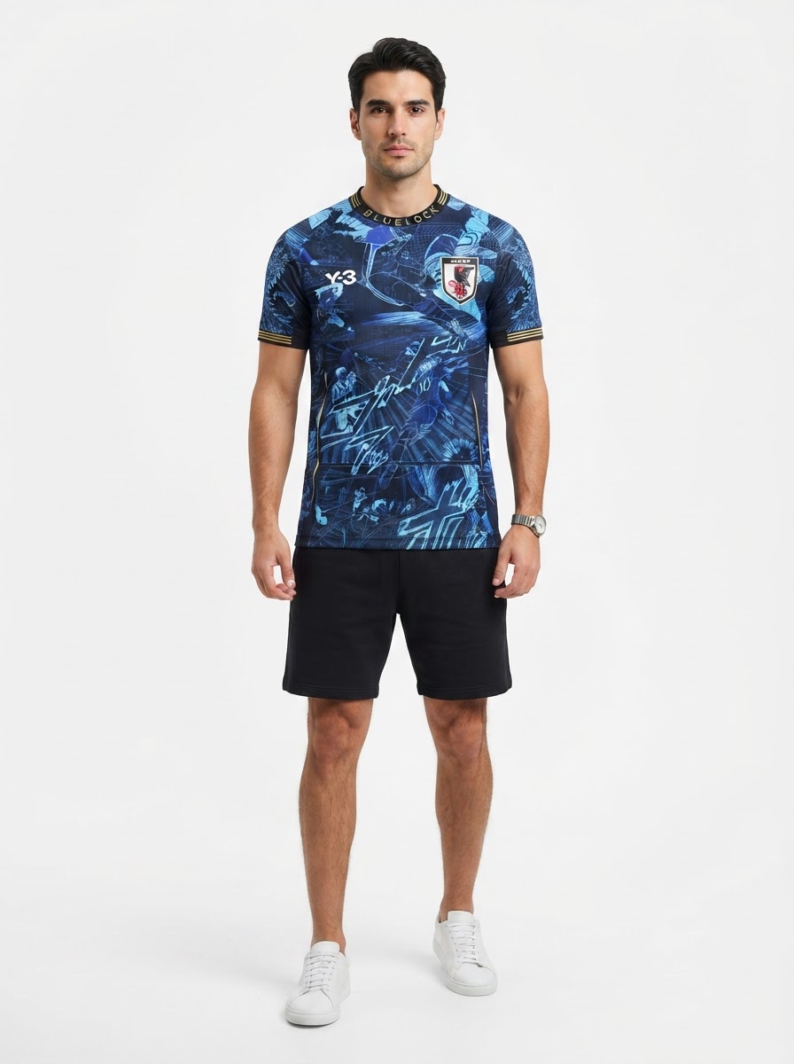 Japan 25/26 Special Edition Jersey - Navy Blue - Player Version - Slim Fit