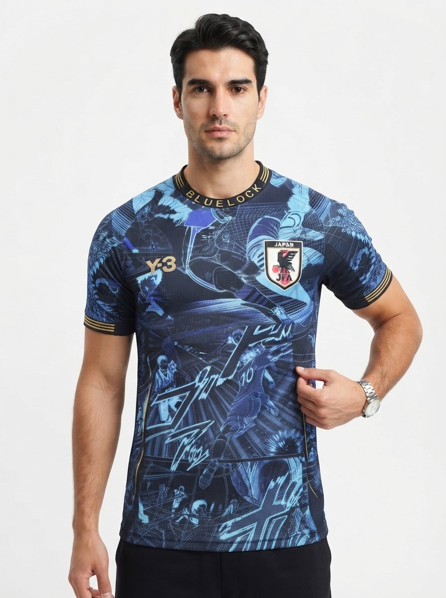 Japan 25/26 Special Edition Jersey - Navy Blue - Player Version - Slim Fit