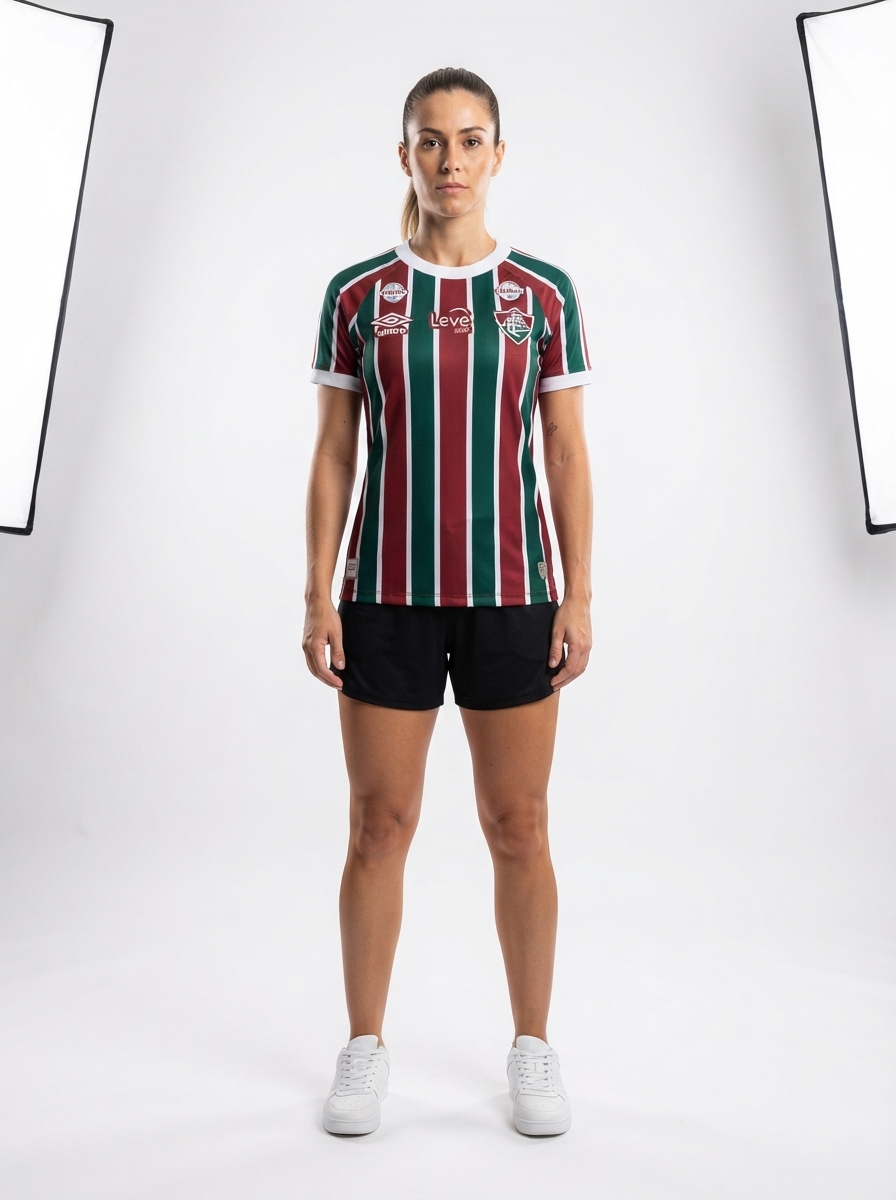 Jersey Women's Fluminense 2025/26 I - All Sponsor