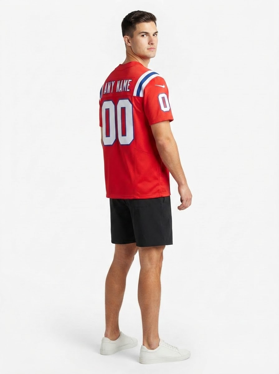 Patriots - Custom Jersey - Red