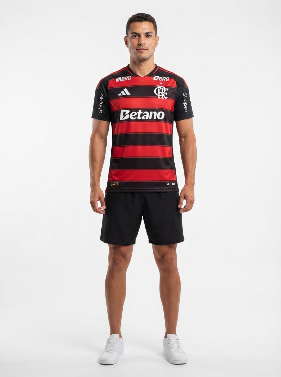 Jersey Flamengo 2025/26 I Authentic Player [Slim Fit] with Sponsors - Player Slim Fit