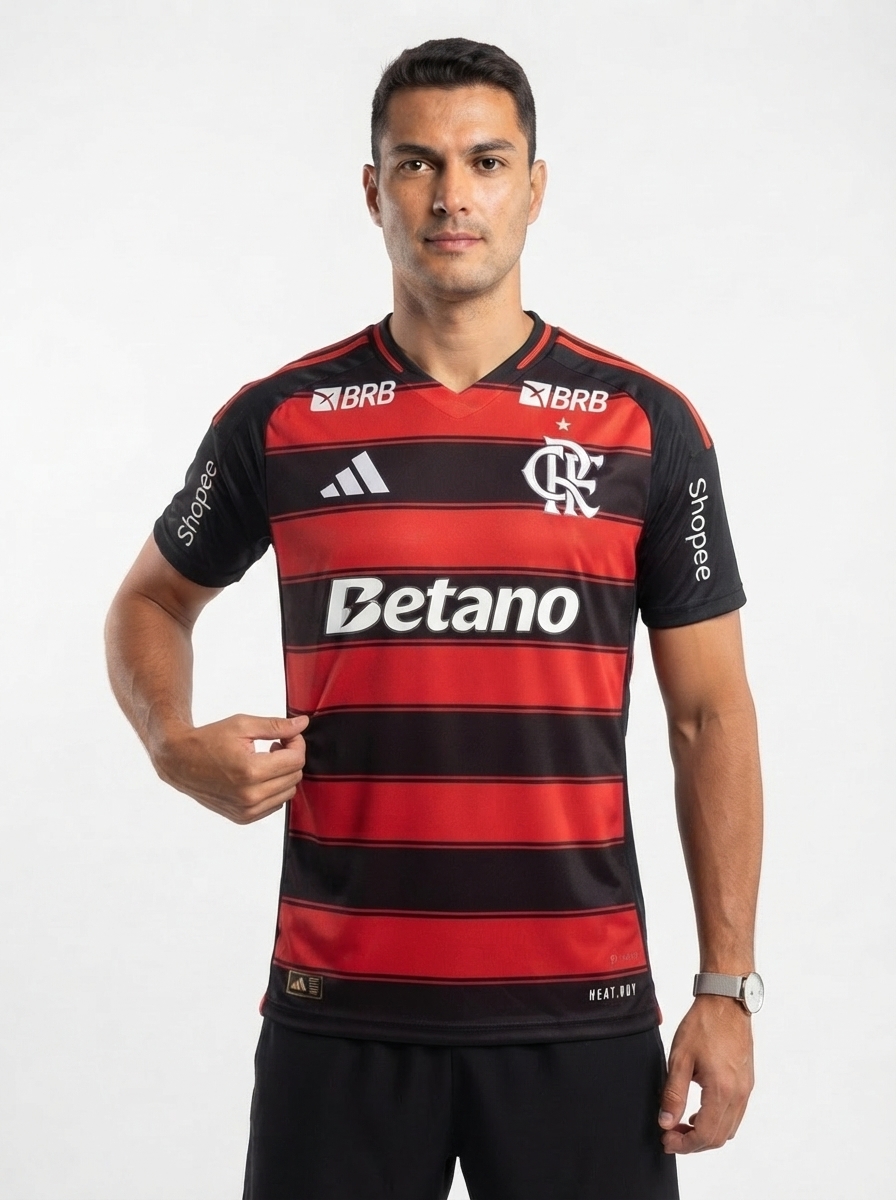 Jersey Flamengo 2025/26 I Authentic Player [Slim Fit] with Sponsors - Player Slim Fit