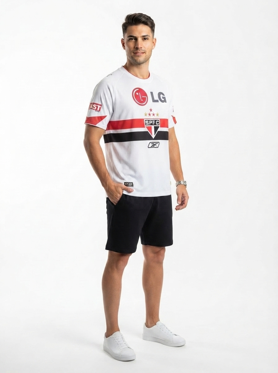 Sao Paulo Retro Home 2006 Jersey LG