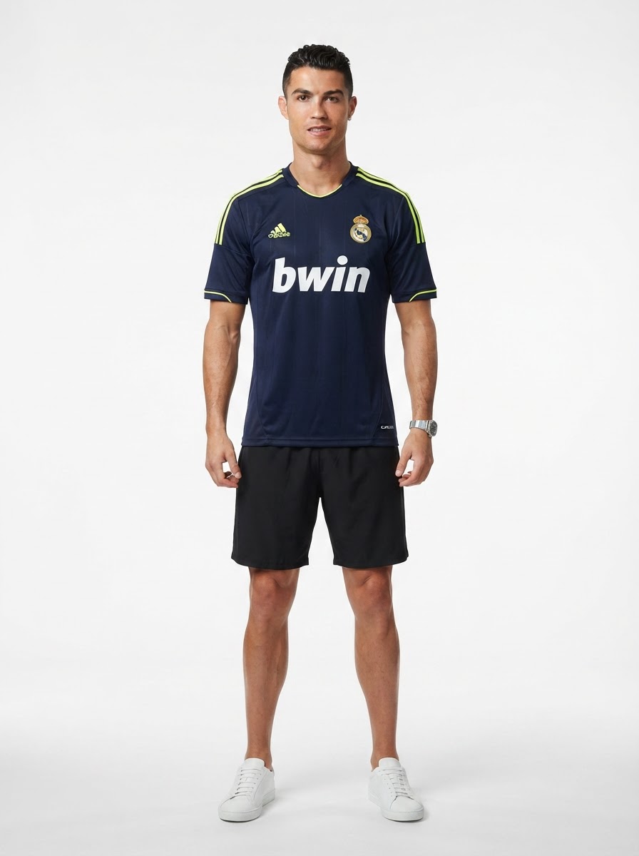 Real Madrid 12/13 II Away Jersey - Retro Version
