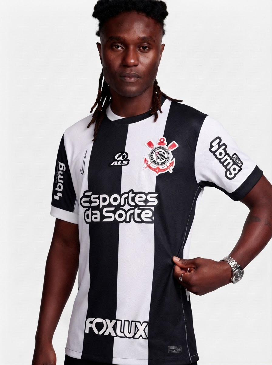 Jersey Corinthians 2024/25 III Fan Version with Sponsors