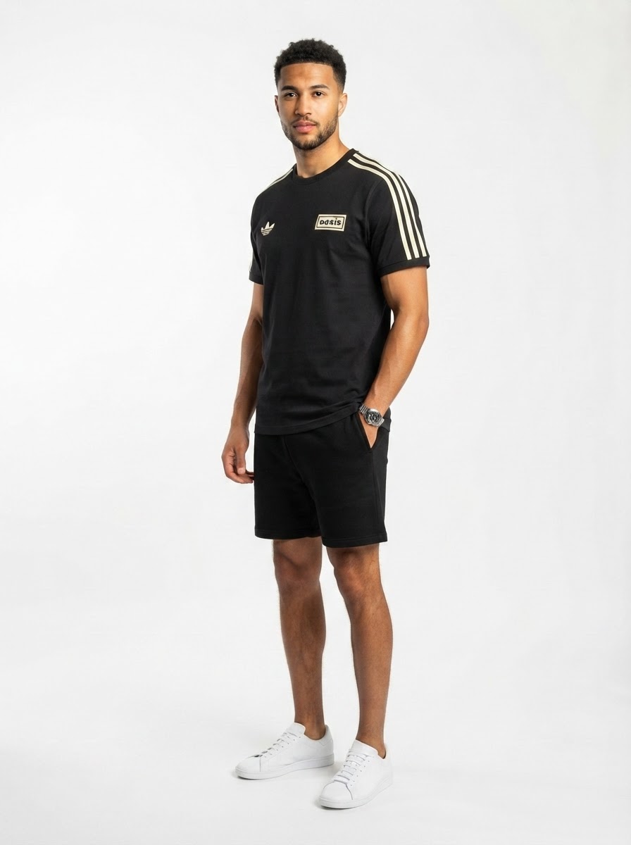Originals Oasis Edition — Oasis Tour 3-Stripes Black Jersey