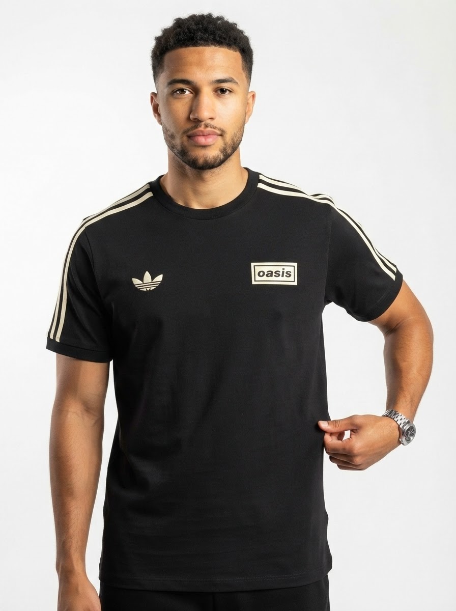 Originals Oasis Edition — Oasis Tour 3-Stripes Black Jersey