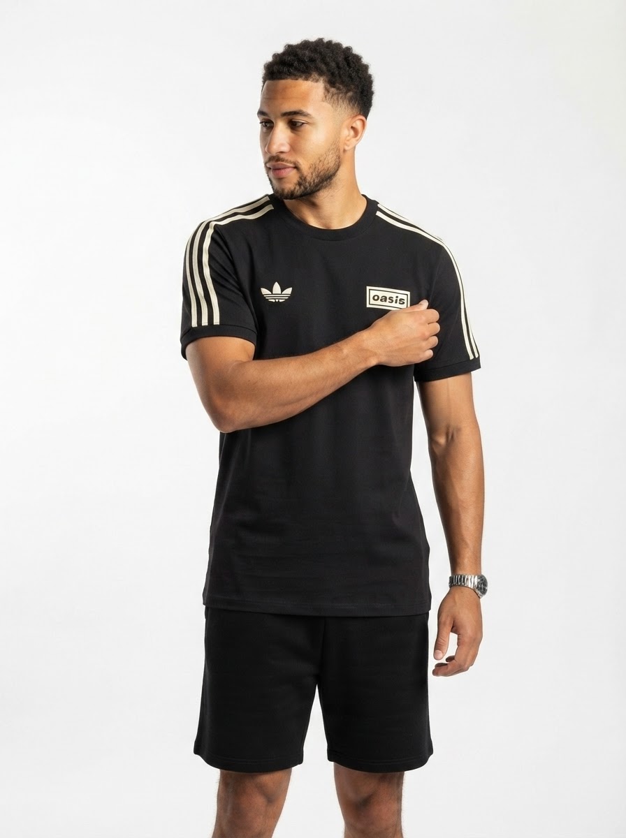 Originals Oasis Edition — Oasis Tour 3-Stripes Black Jersey
