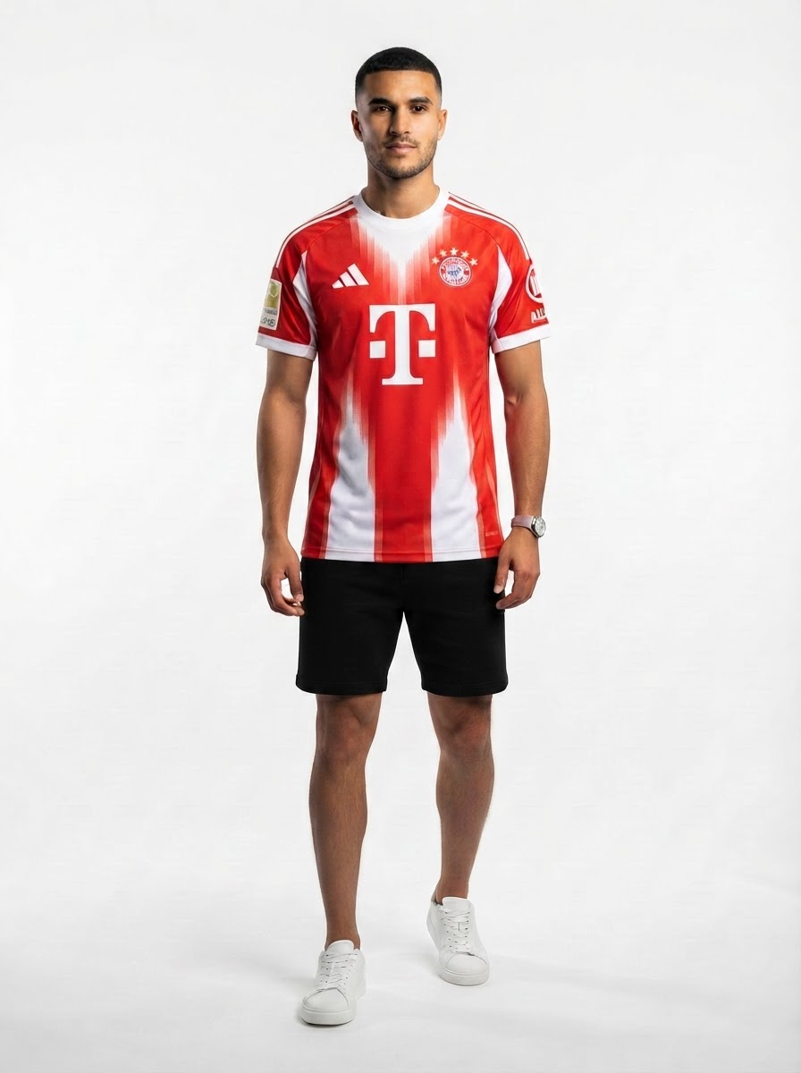 Bayern Munich Home Olise 17 Fan Jersey 2025/26