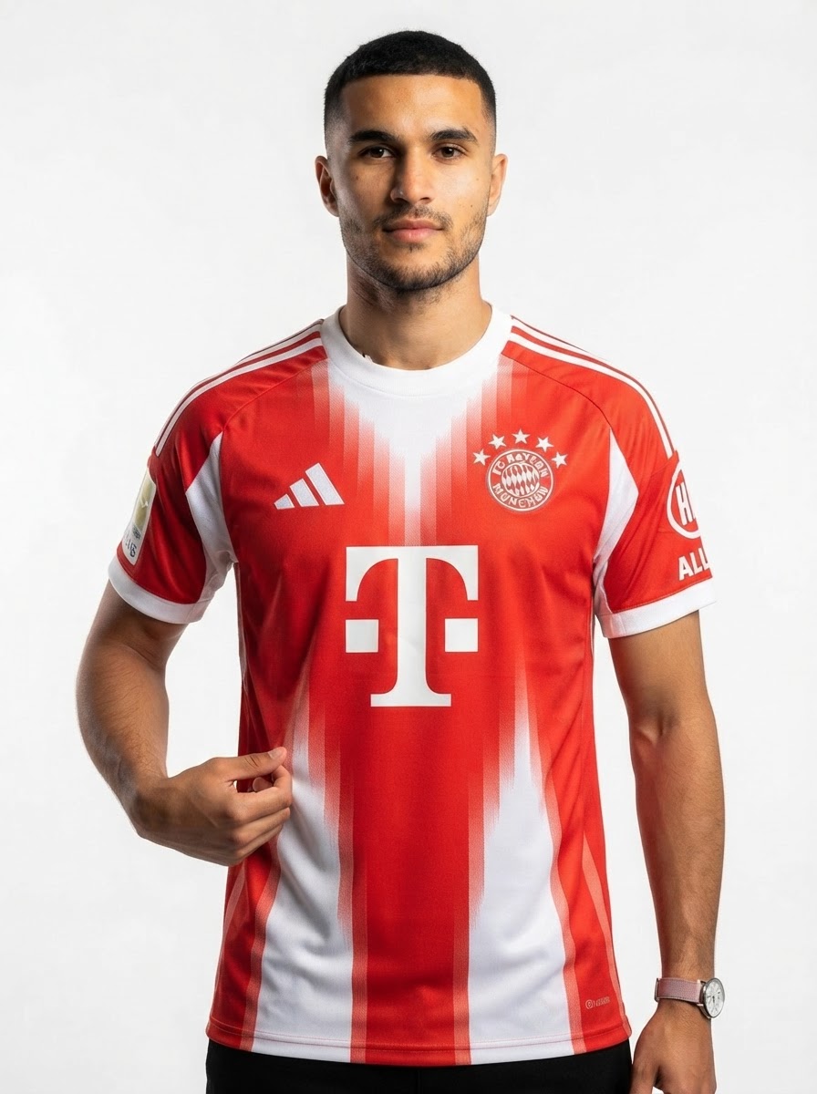 Bayern Munich Home Olise 17 Fan Jersey 2025/26