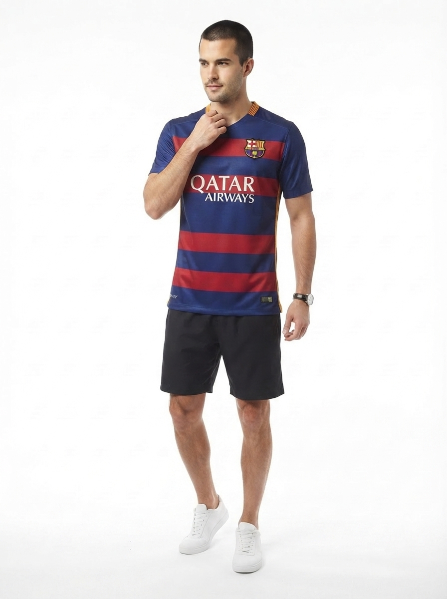 Barcelona 15/16 I Home Jersey - Retro Version