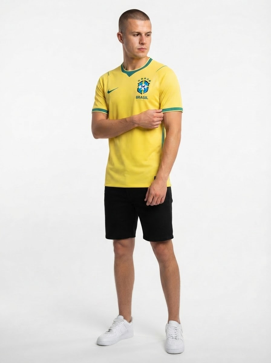 Brazil Home Soccer Jersey World Cup 2026 - Fan Version