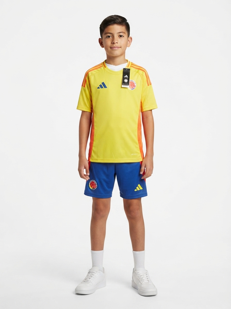 Kids KIT Colombia Home Fan Jersey 2024/25