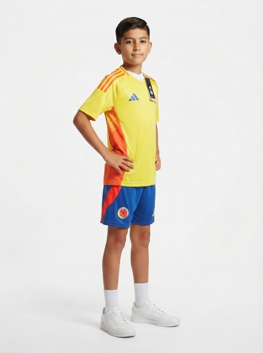 Kids KIT Colombia Home Fan Jersey 2024/25