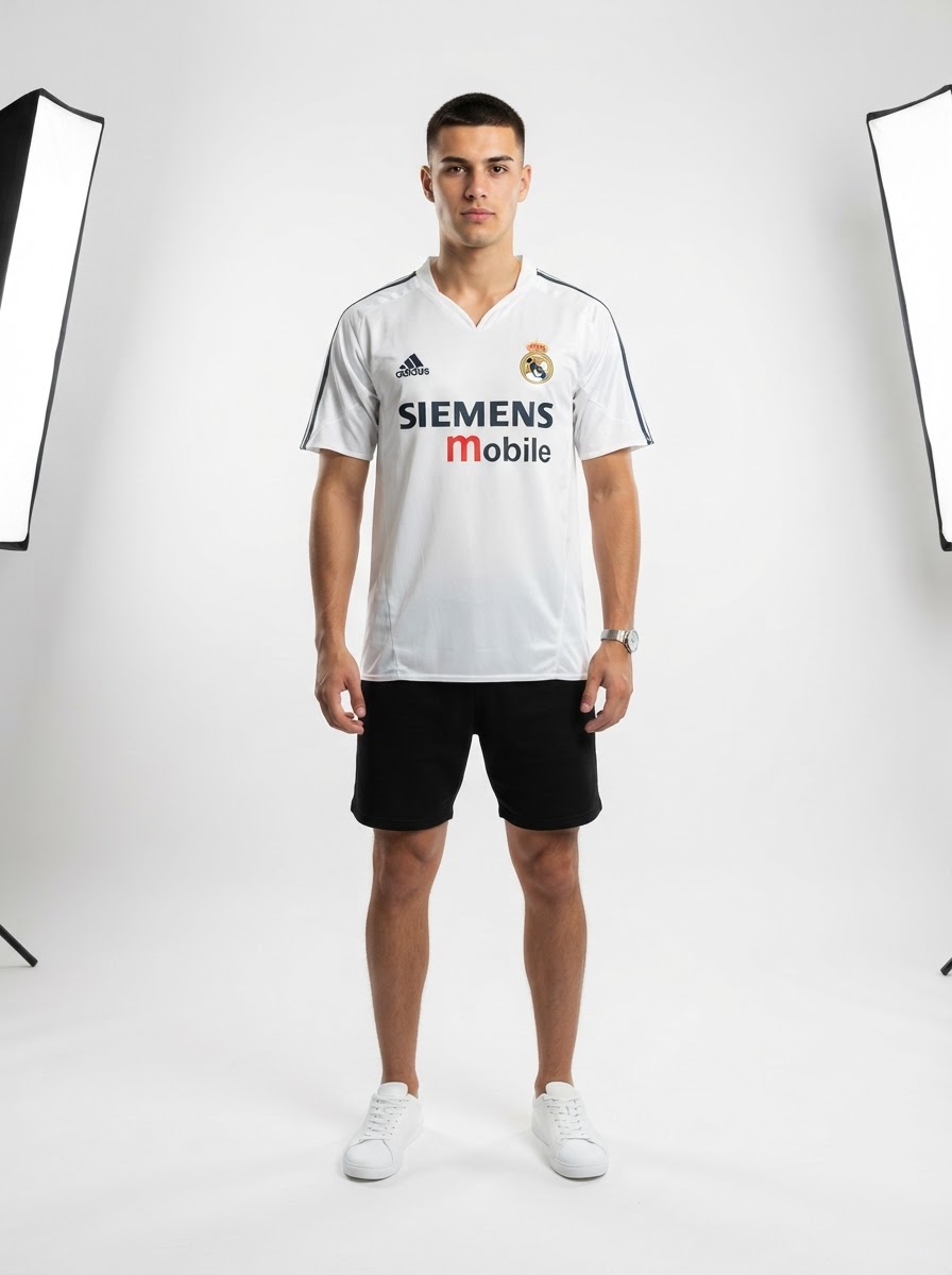 Real Madrid 04/05 I Home Jersey - Retro Version