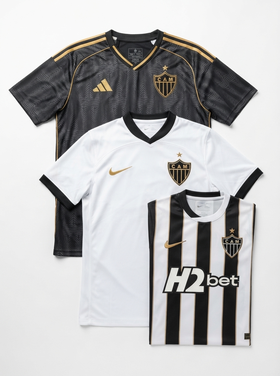 Combo 3 Jerseys Atletico Mineiro 2026/27 - Kit 3