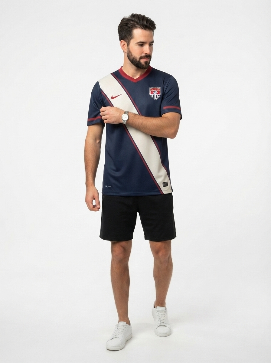 USA 2010 Away Retro Jersey