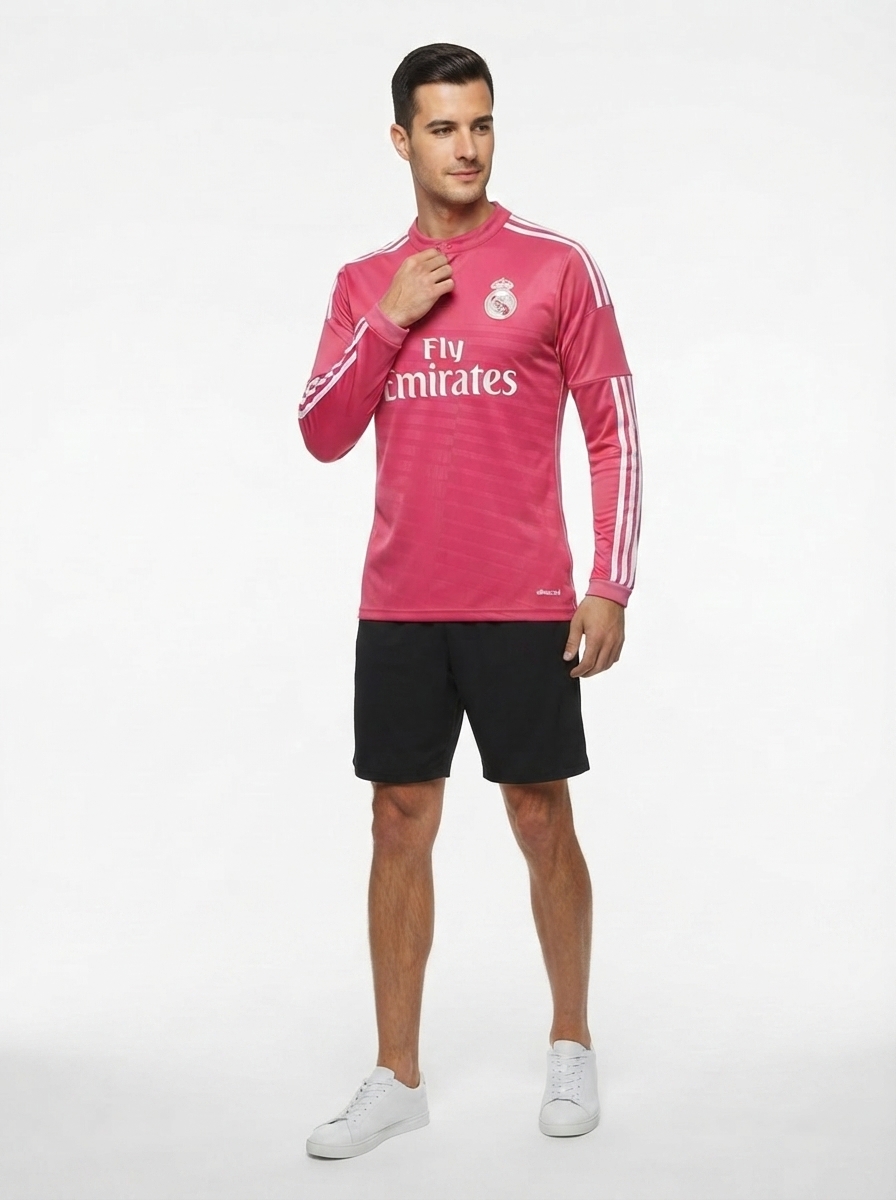 Real Madrid 14/15 II Away Jersey - Long Sleeve Retro Version