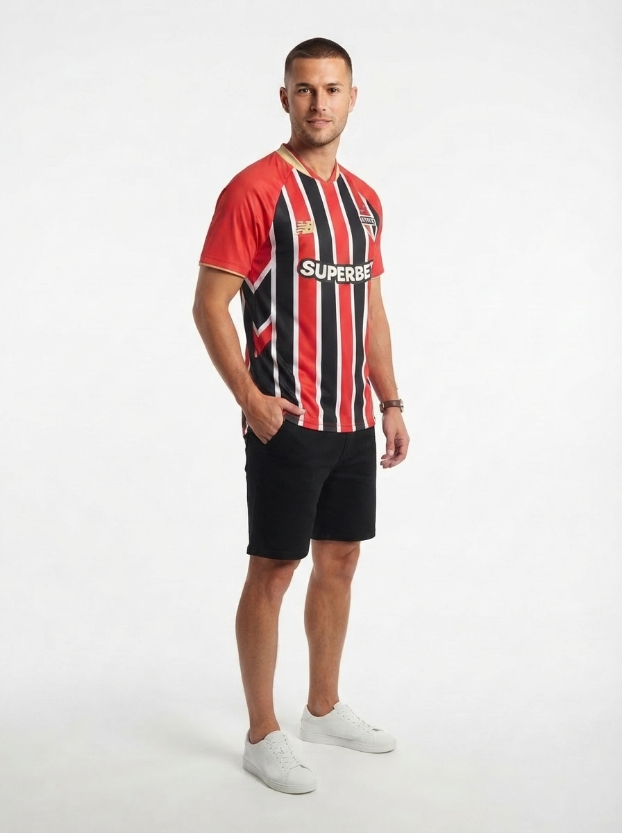 São Paulo Away Fan Jersey 2025/26