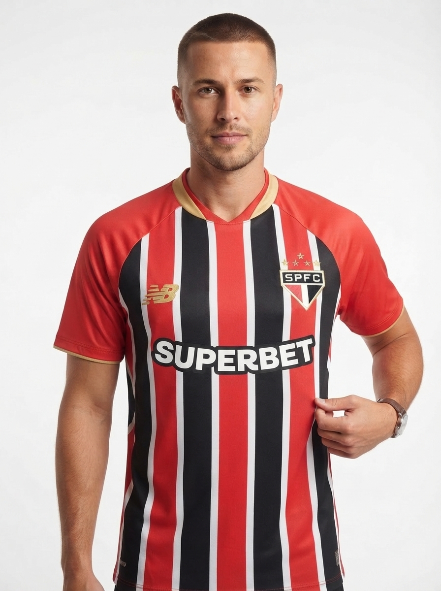 São Paulo Away Fan Jersey 2025/26