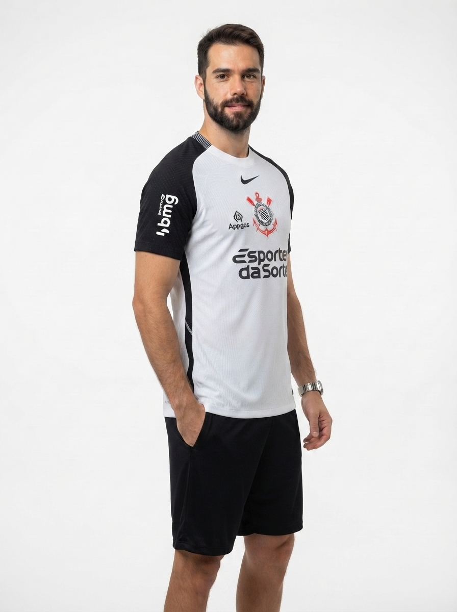 Jersey Corinthians 2025/26 I Player [Slim Fit] with Sponsors [Slim Fit]