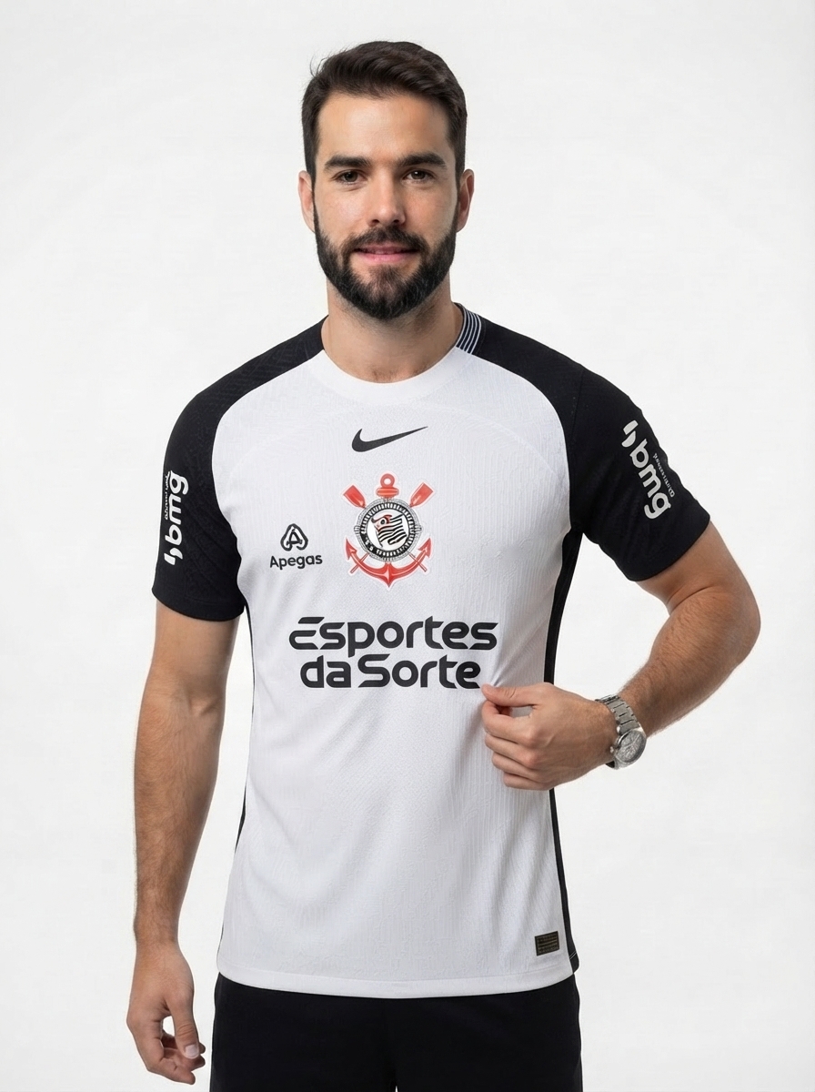 Jersey Corinthians 2025/26 I Player [Slim Fit] with Sponsors [Slim Fit]