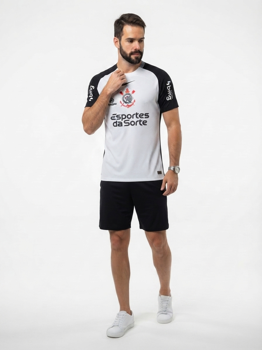 Jersey Corinthians 2025/26 I Player [Slim Fit] with Sponsors [Slim Fit]