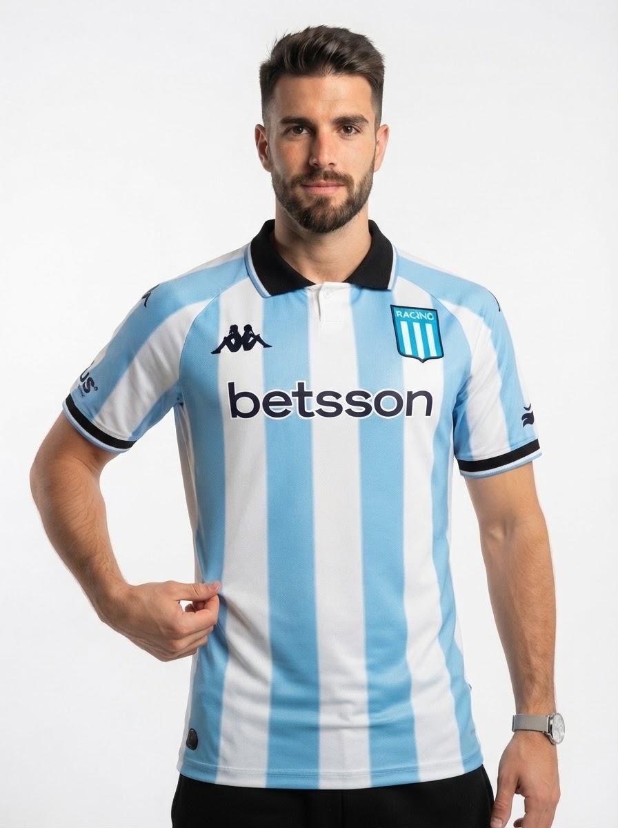 Racing Club home 2025/26 - Player Slim Fit
