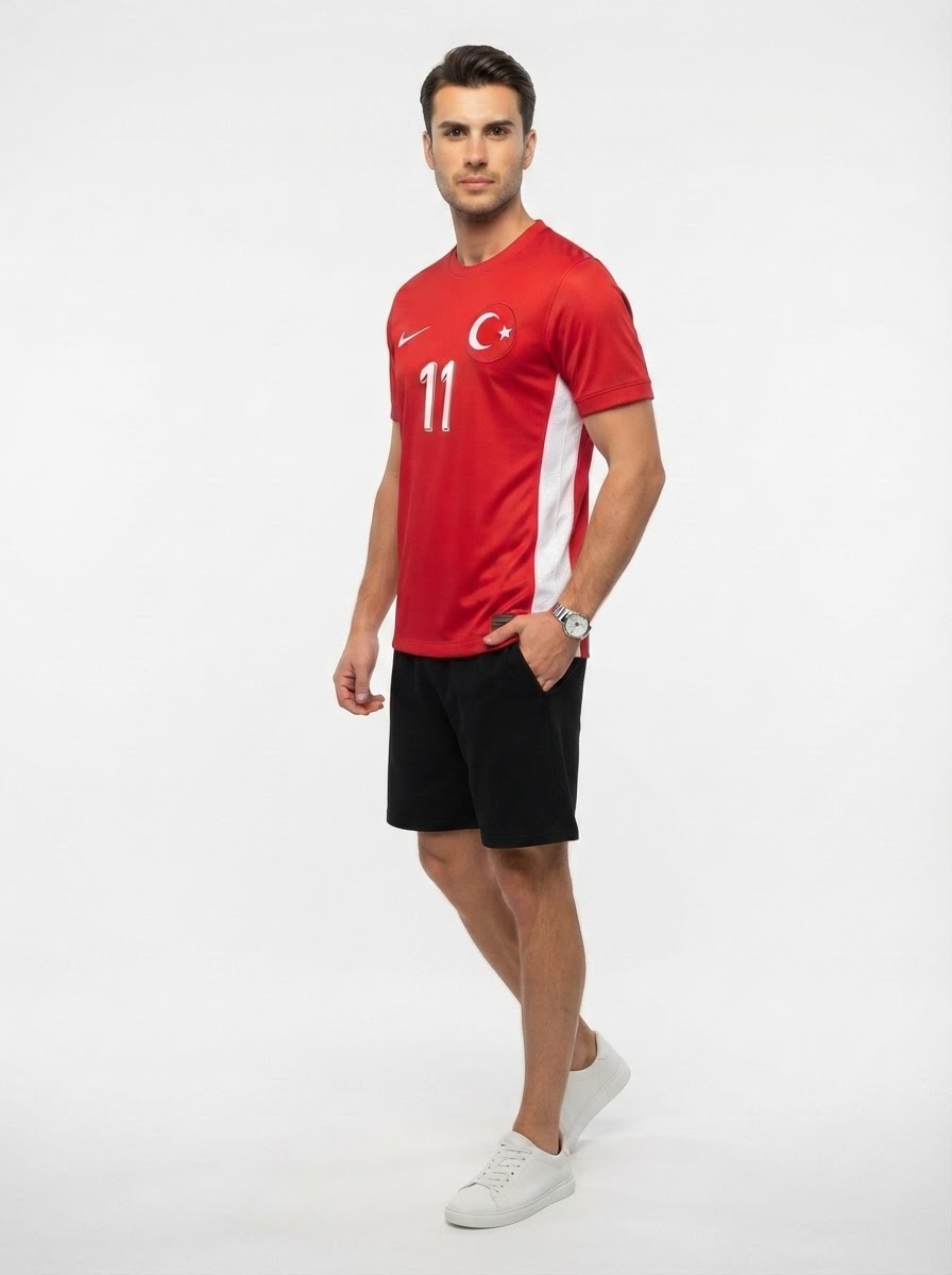 Turkey Yildiz 11 Away Fan Jersey 2025/26