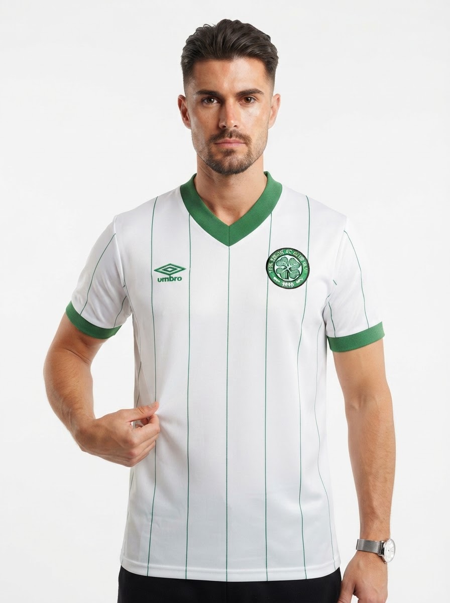 Celtic 1984/86 Away Retro Jersey
