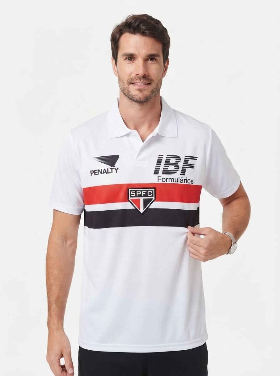 Sao Paulo Retro Home 1991/92 Jersey IBF