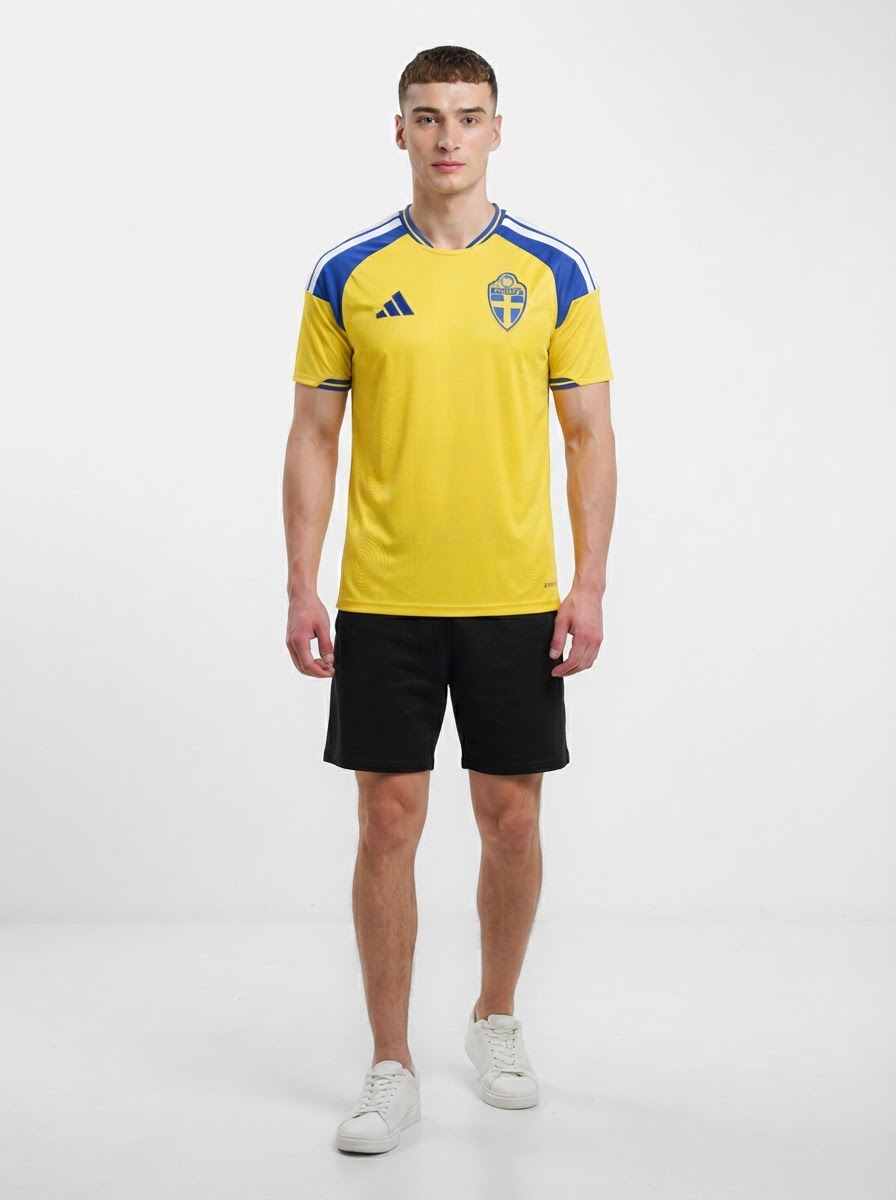 Sweden Home Fan Jersey Shirt 2026 World Cup