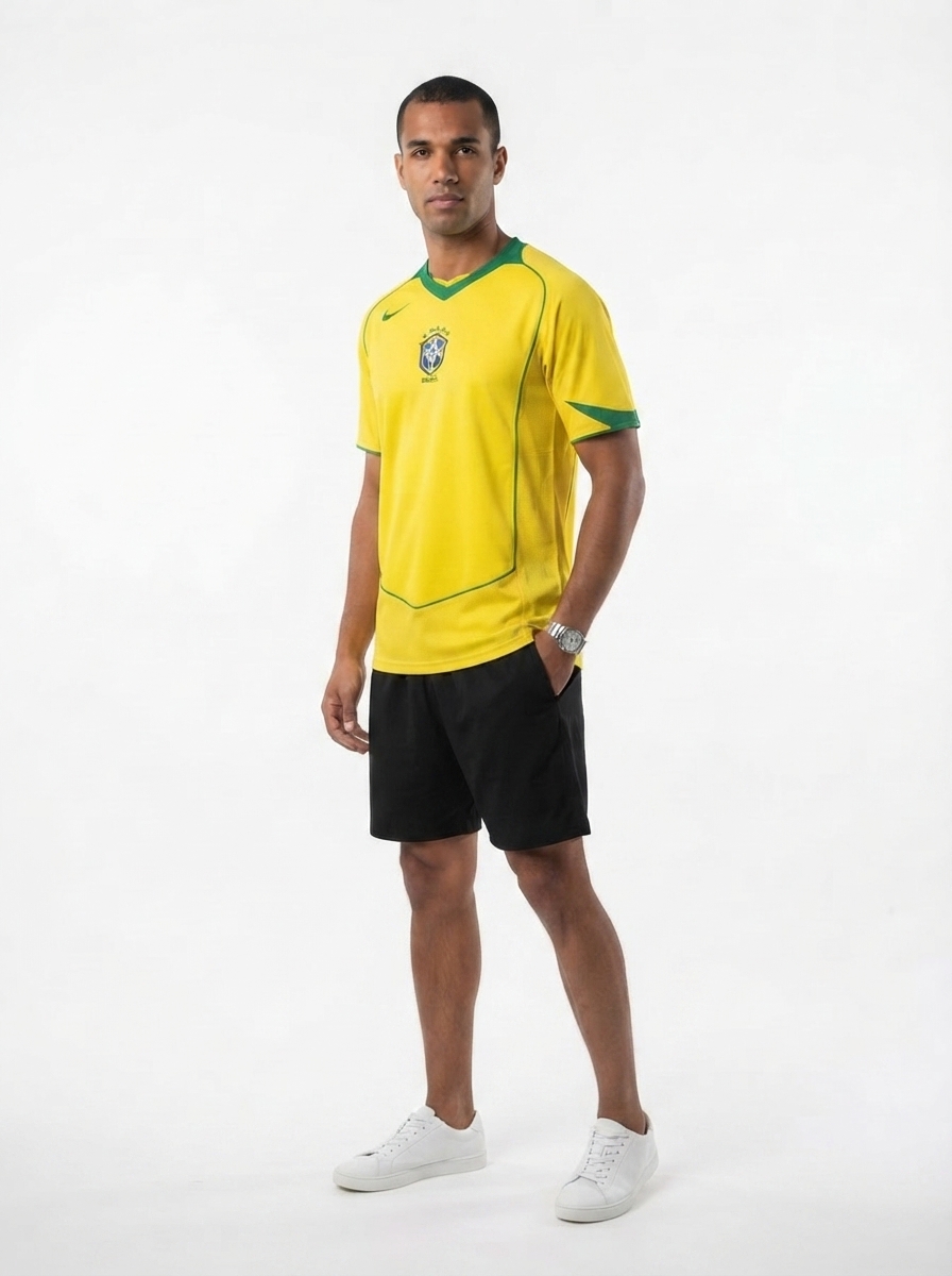 Jersey Brasil Retro 2004 Fan