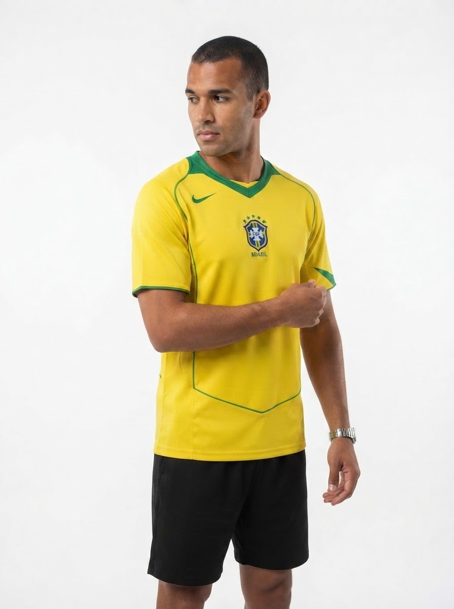 Jersey Brasil Retro 2004 Fan